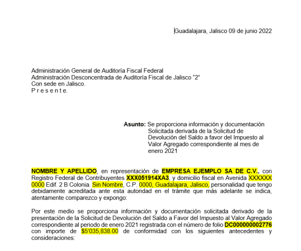 Papeles de trabajo para la contestación de requerimientos de Solicitud de Saldos a Favor de IVA - Image 4
