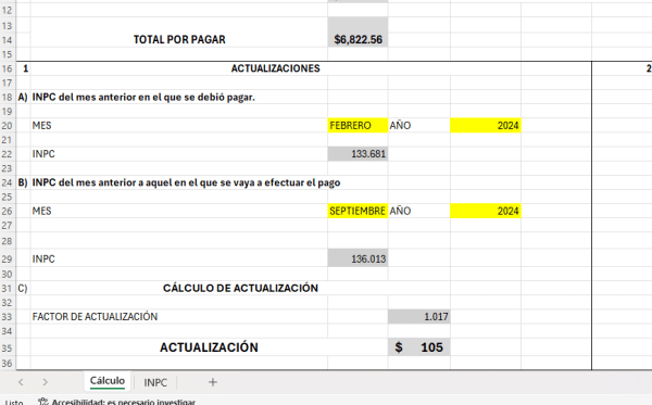 Calculadora de Actualizaciones y Recargos SAT - Image 3