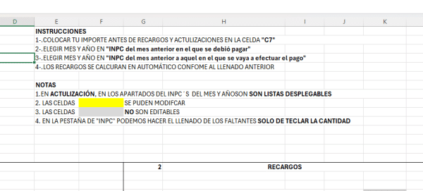 Calculadora de Actualizaciones y Recargos SAT - Image 5