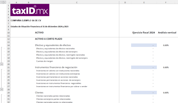 Papel de trabajo Declaración Anual 2024 Régimen General Personas Morales (SAT) - Imagen 6