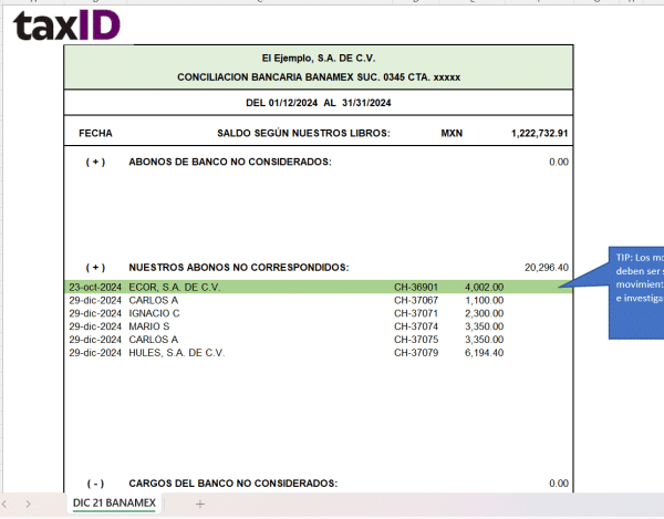 Paquete de papeles de trabajo Excel para impuestos Personas Morales - Imagen 4