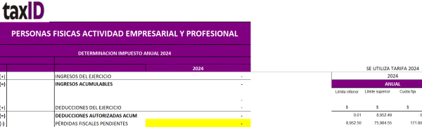 2024 Papel de Trabajo Declaración Anual Personas Físicas con Actividad Empresarial y Profesional (se presenta en 2025) - Imagen 5