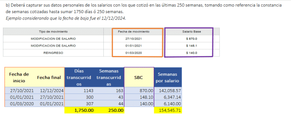 Calculadora de pensiones del IMSS en 2025 (Ley 73) - Imagen 3